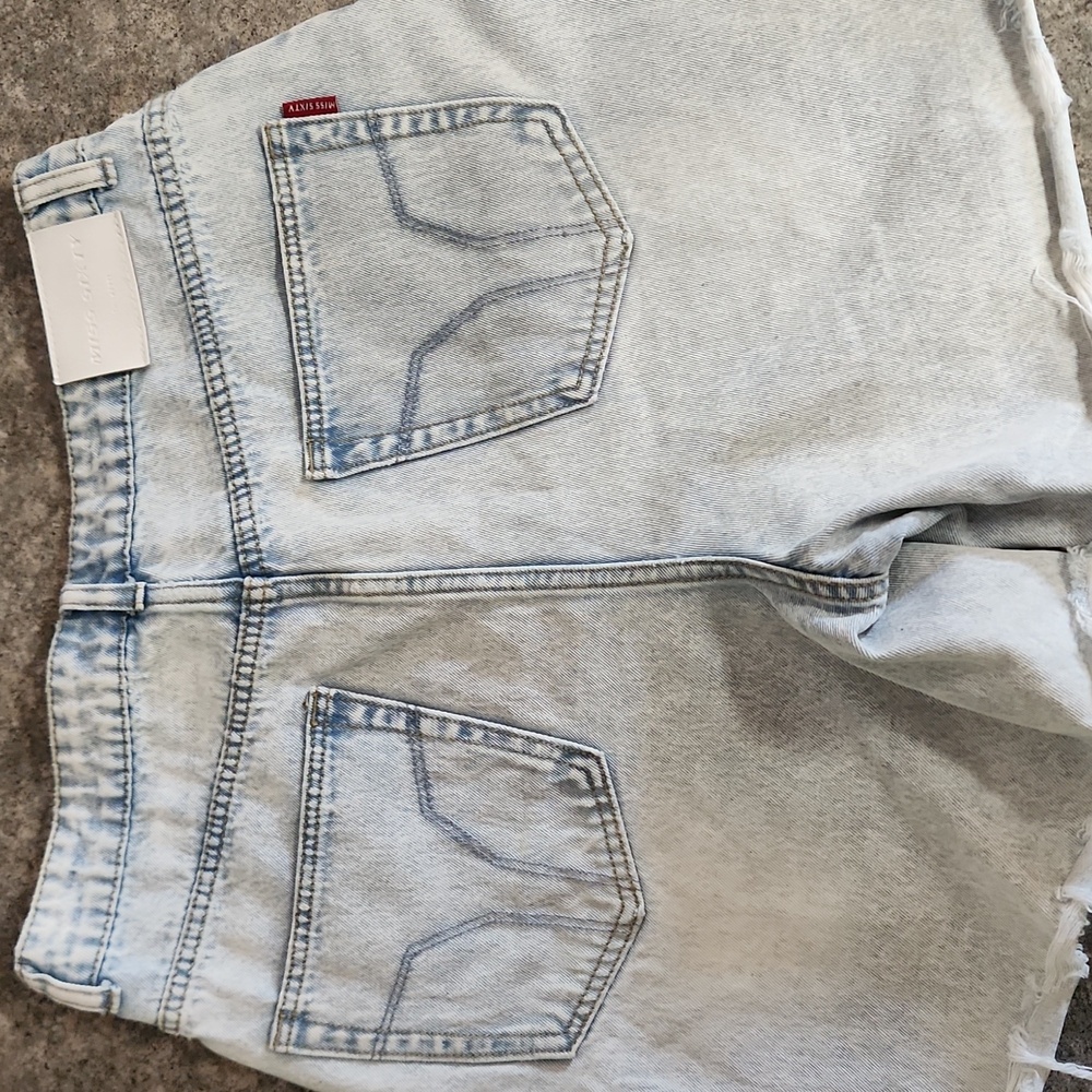 Miss Sixty Light Wash High Waist Denim Shorts Size 30 - Picture 7 of 7